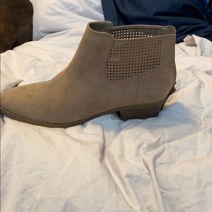 Light brown ankle boots